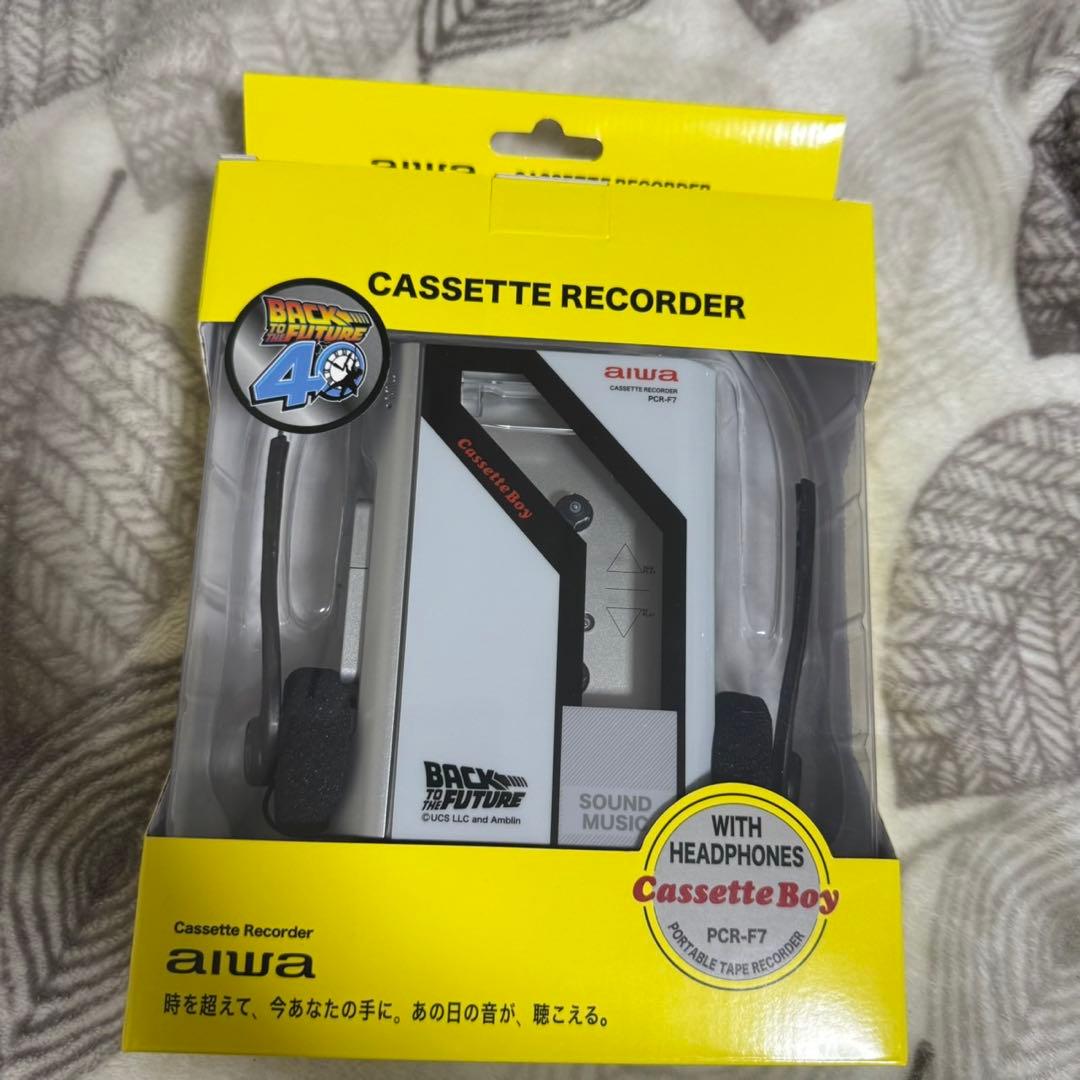 ドンキ　aiwa カセットレコーダー バックトゥザフューチャー　BTTF