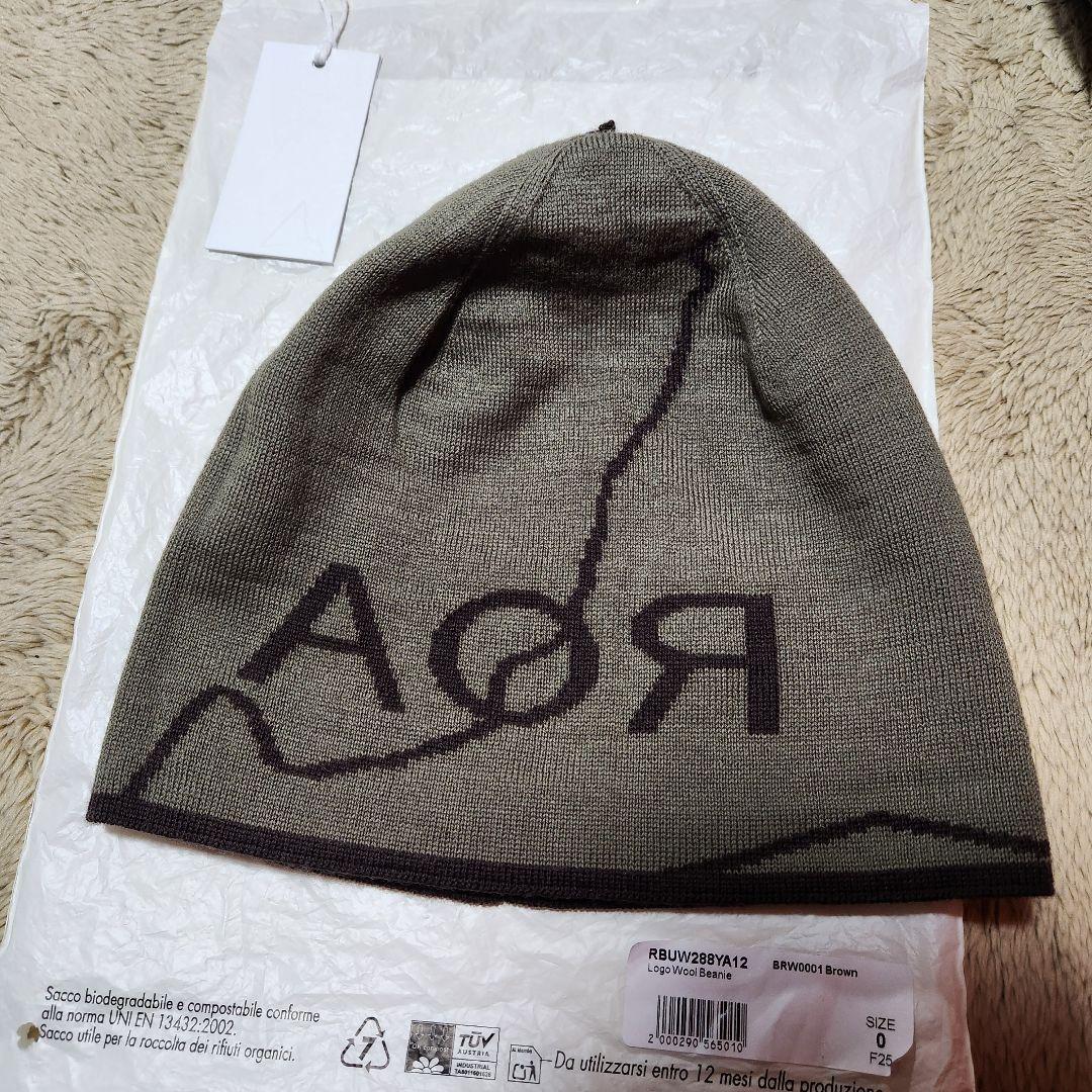 本日中まで　ROA wool logo beanie ビーニー