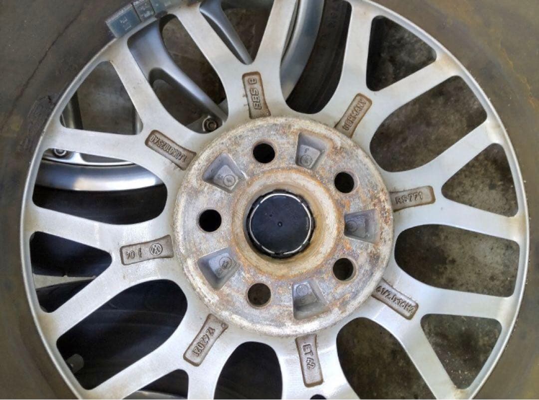 【中古】4本 BBSアルミホイール RS771