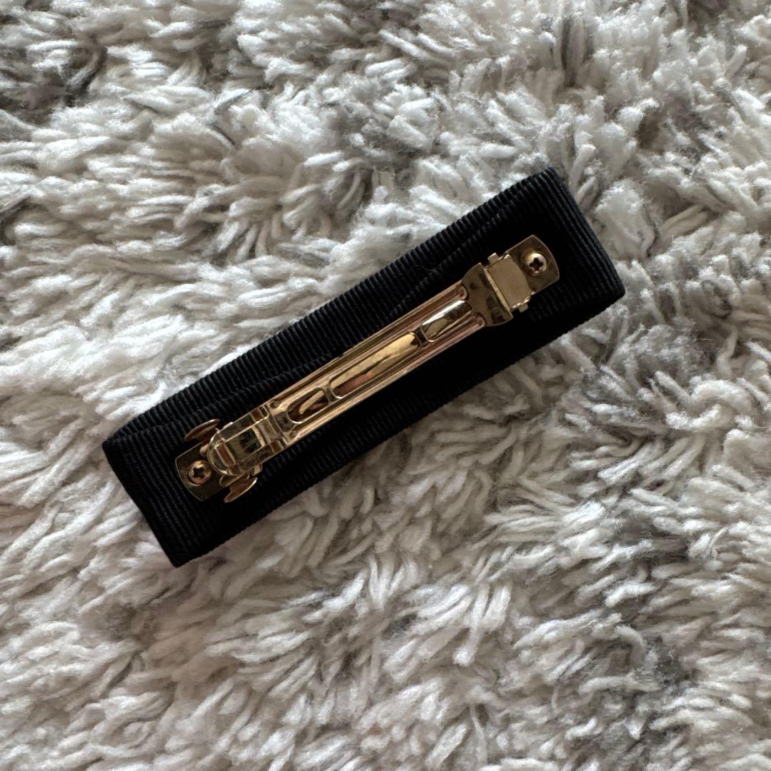 フェラガモ　バレッタ　ブラック