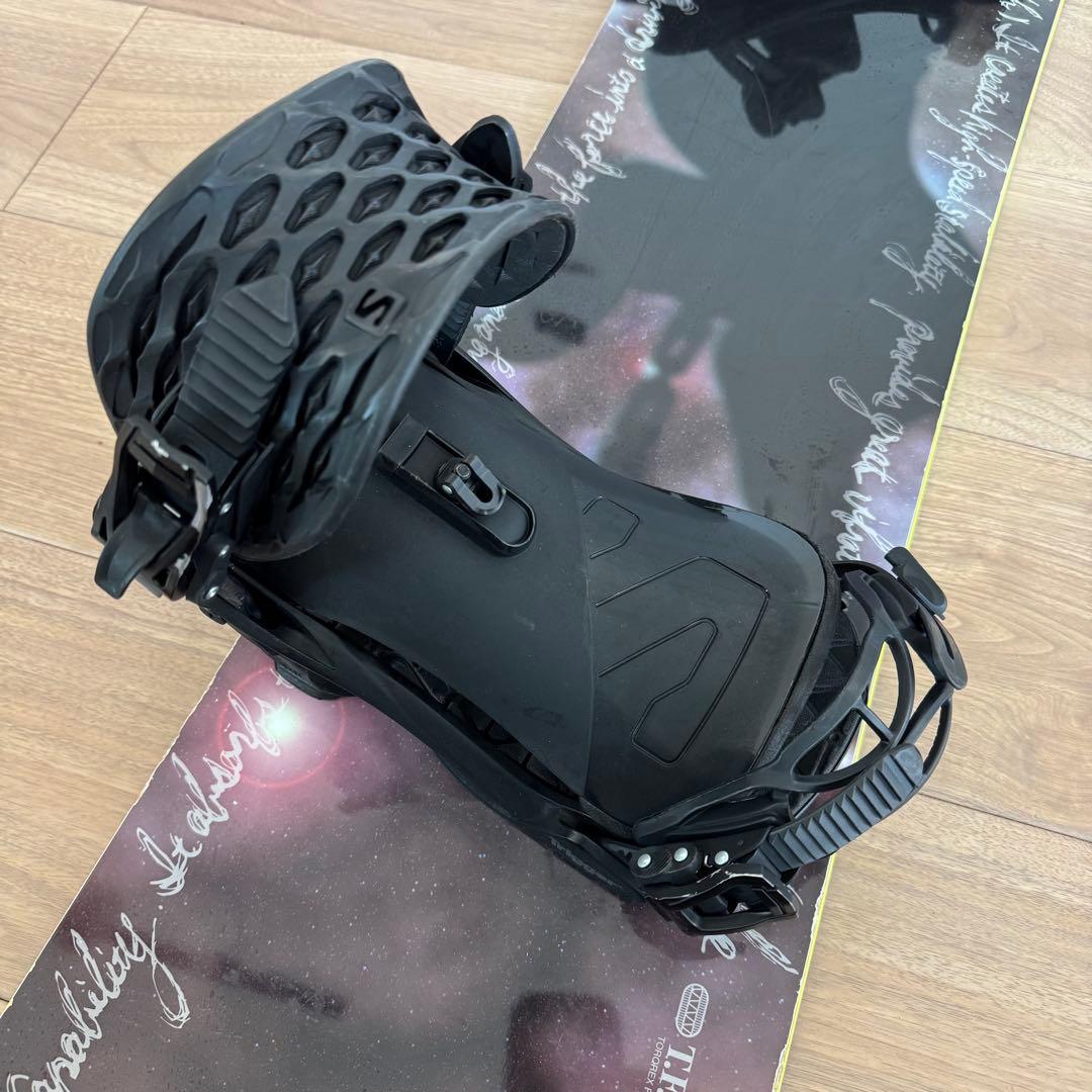 TORQREX スノーボード 15th限定 サロモン ビンディング M セット