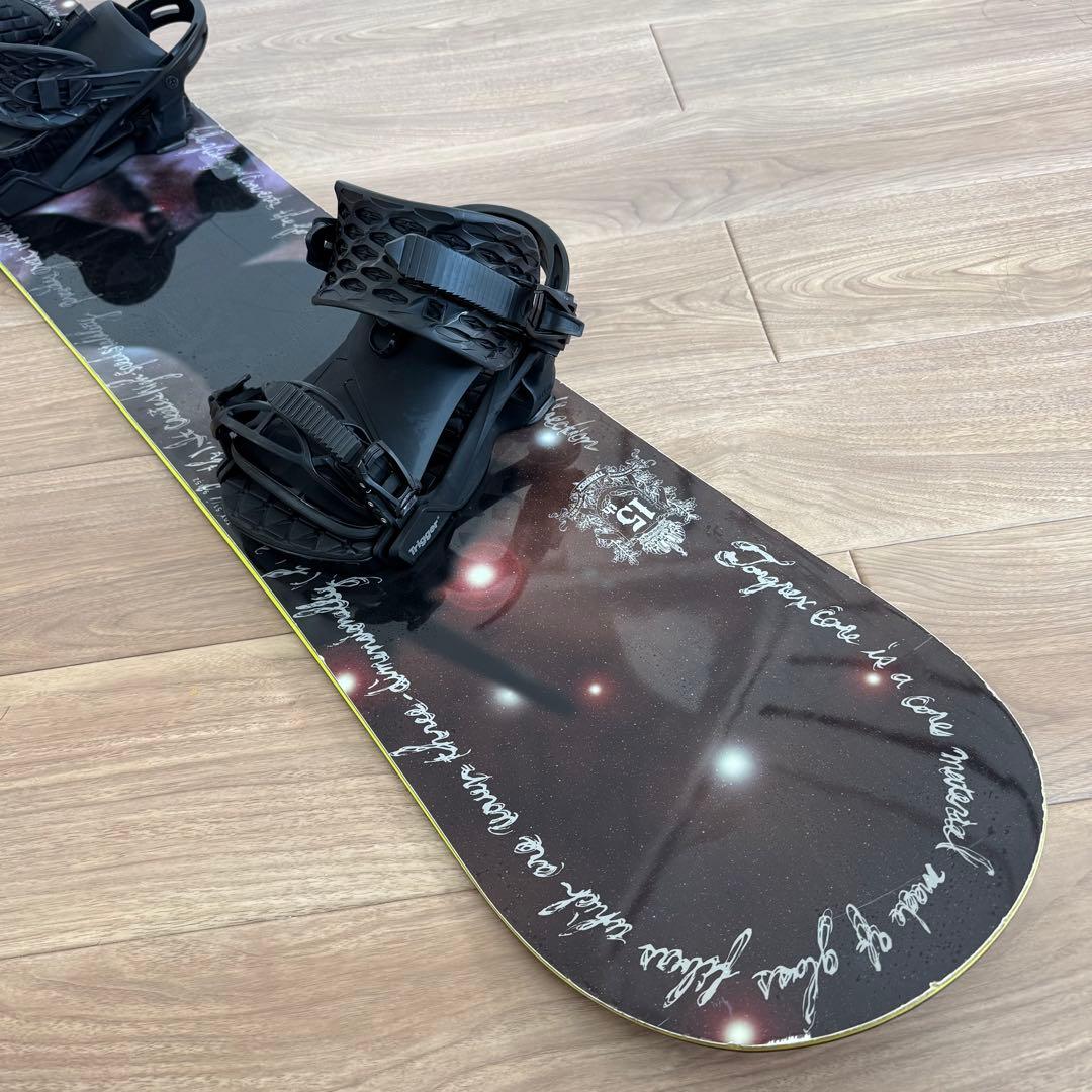 TORQREX スノーボード 15th限定 サロモン ビンディング M セット