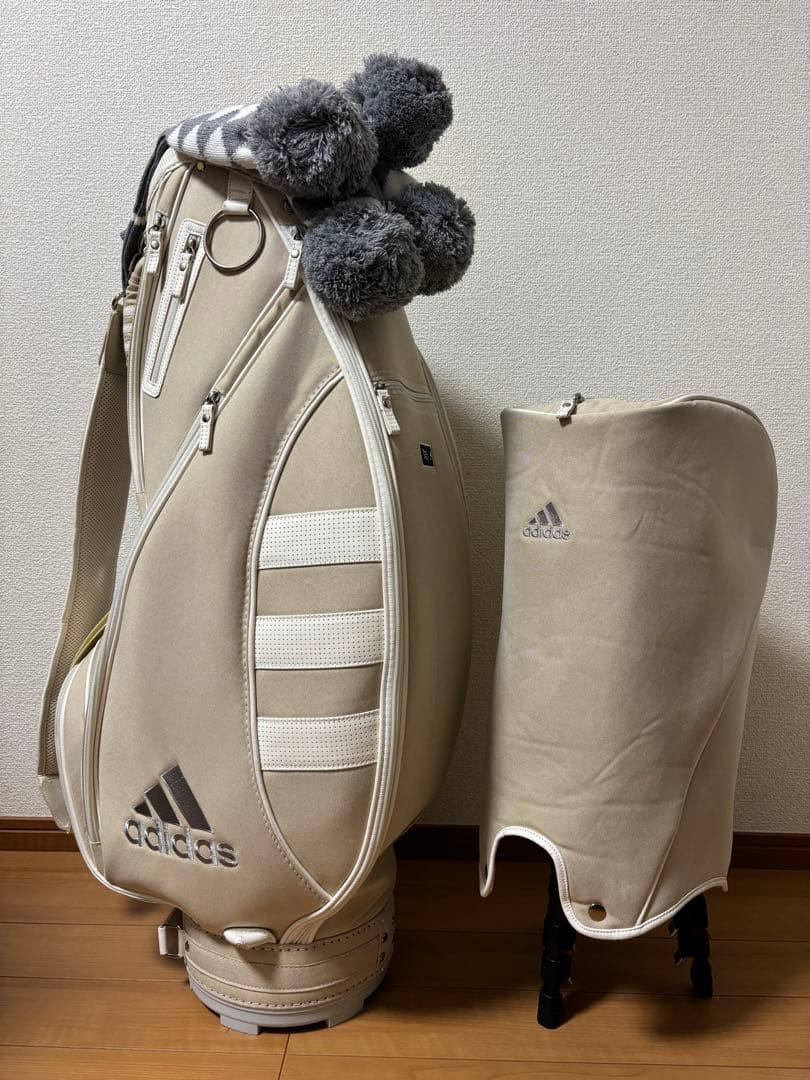 美品 アディダス adidas 軽量 レディース キャディバック 可愛いい
