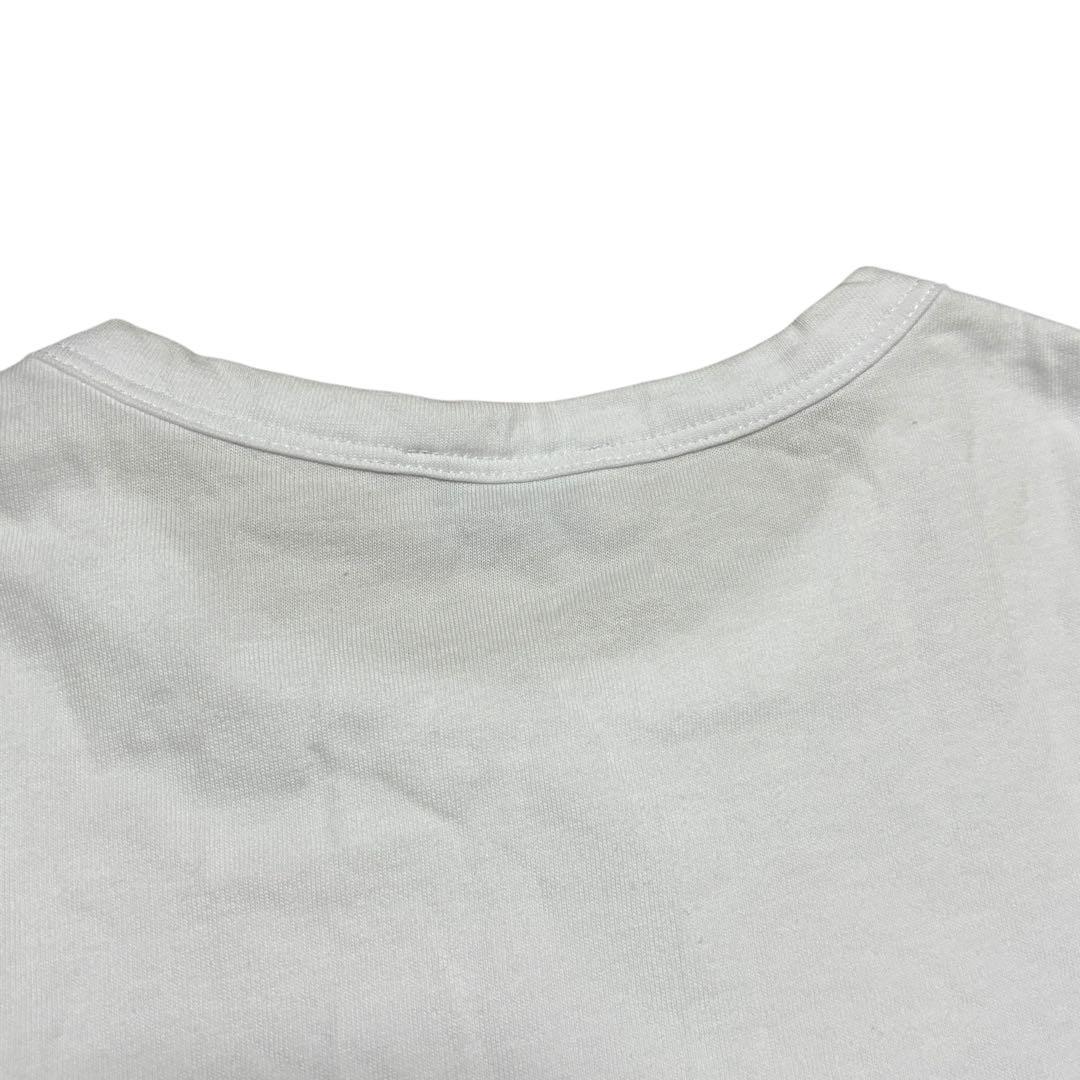 モンクレール　ロゴ　メッシュ　切替　Tシャツ　長袖　ロンT MONCLER