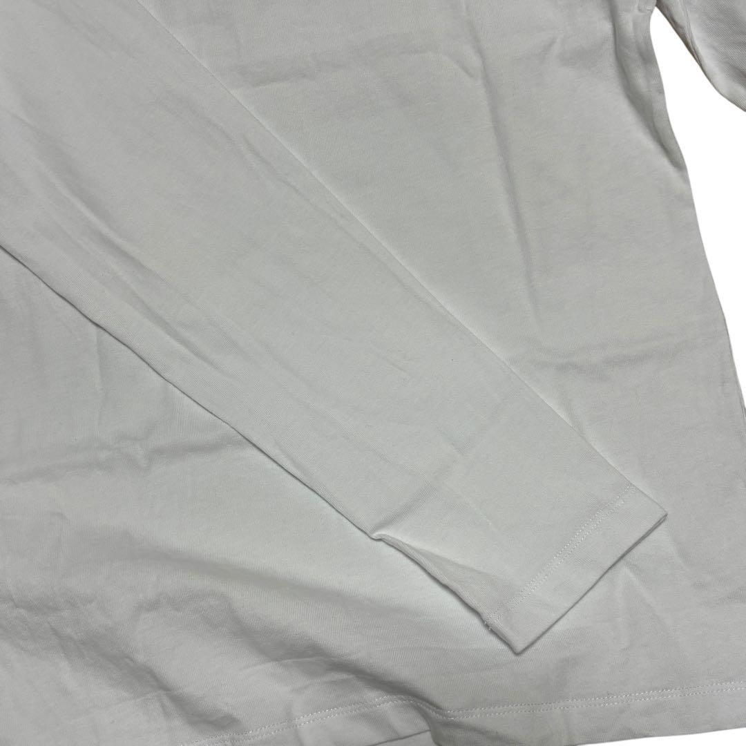 モンクレール　ロゴ　メッシュ　切替　Tシャツ　長袖　ロンT MONCLER