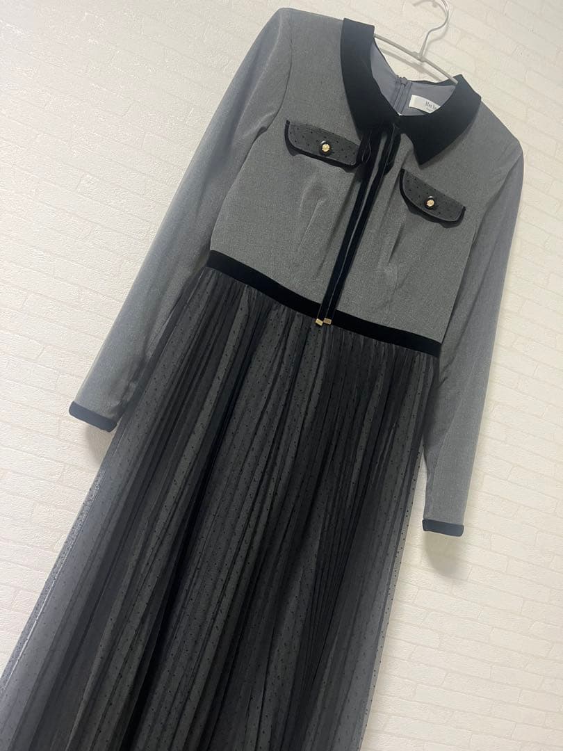 herlipto Garnier Pleated Dress S ホリデー