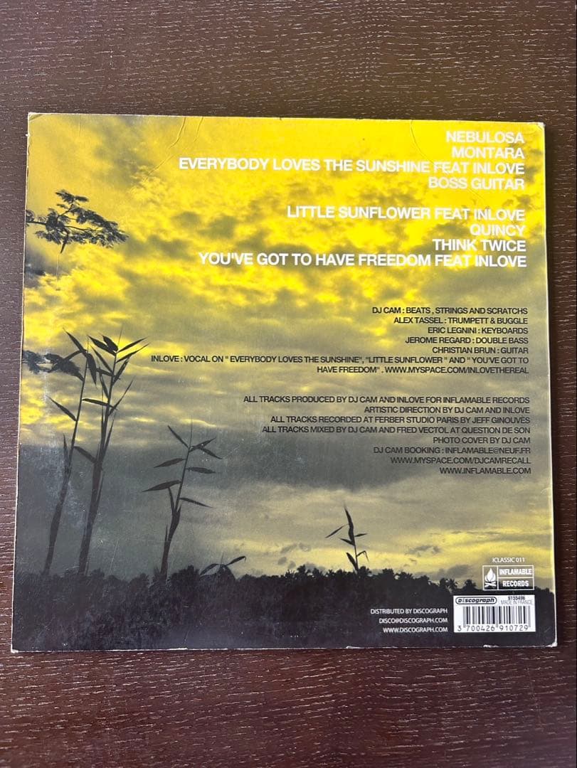 洋楽 DJ CAM QUARTET/DIGGIN' /LP