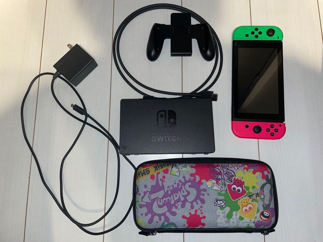 Nintendo Switch ネオンピンク/ネオングリーン 本体