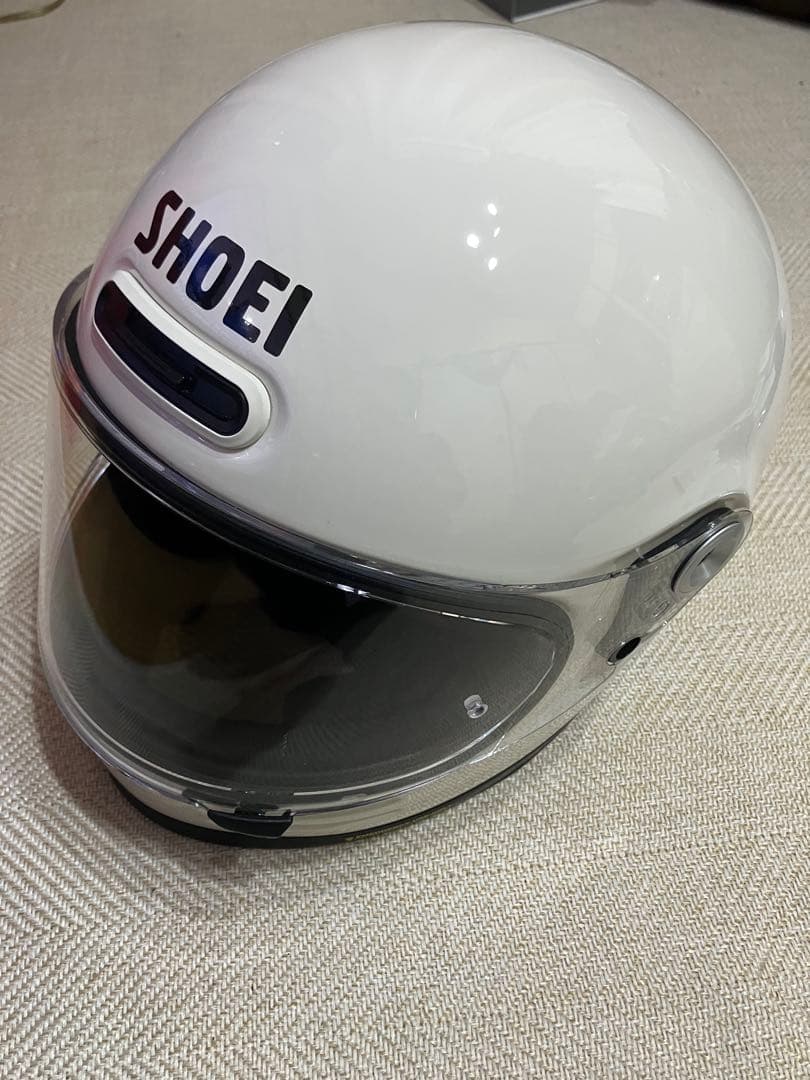 SHOEI グラムスター美品　オフホワイト収納袋付き