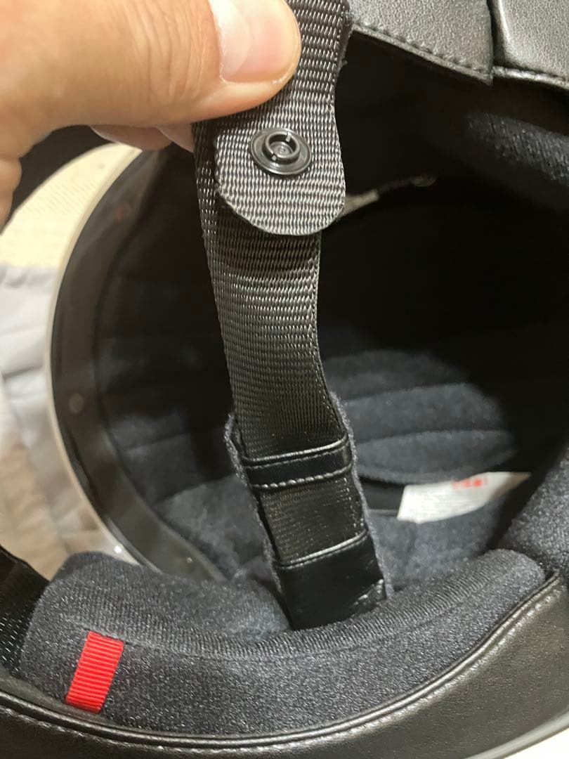 SHOEI グラムスター美品　オフホワイト収納袋付き