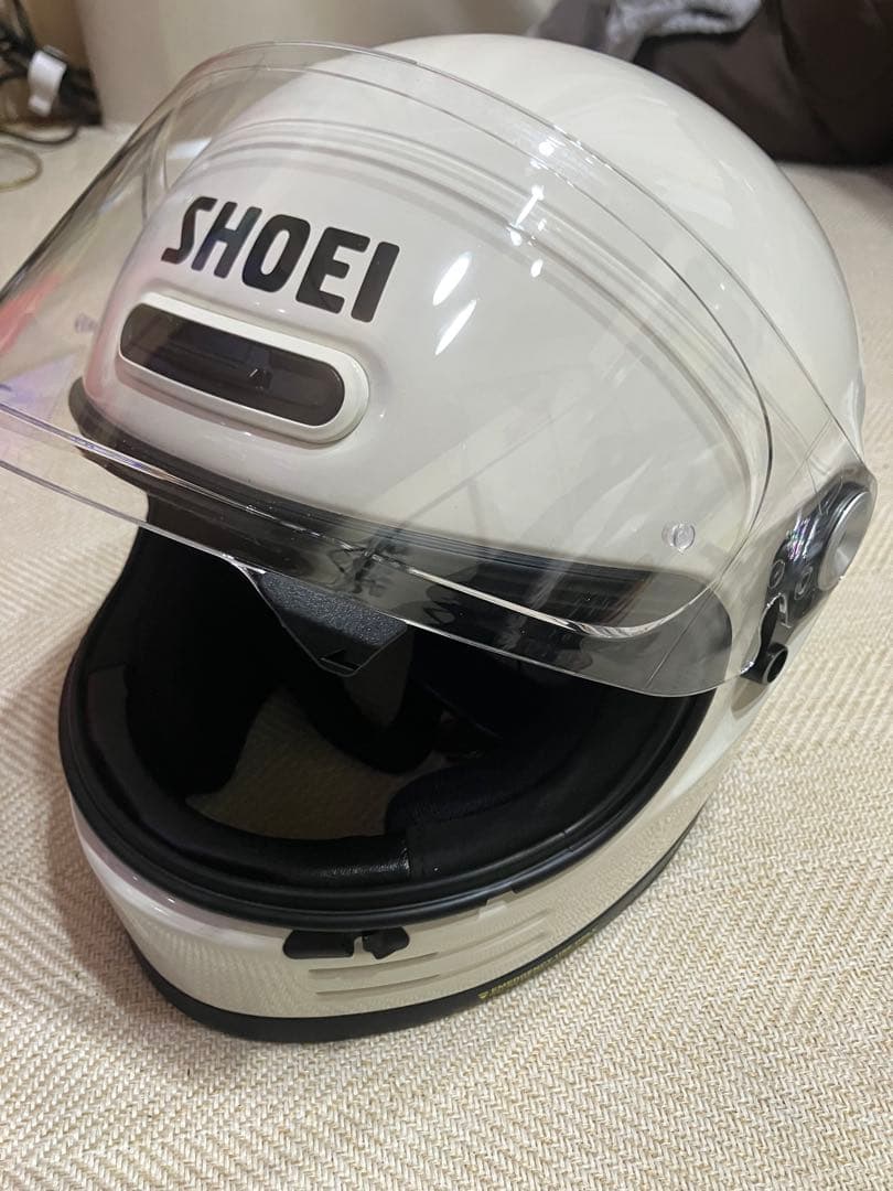 SHOEI グラムスター美品　オフホワイト収納袋付き