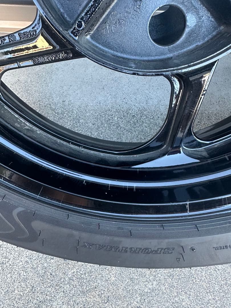 ゼファー1100 純正ホイールセット