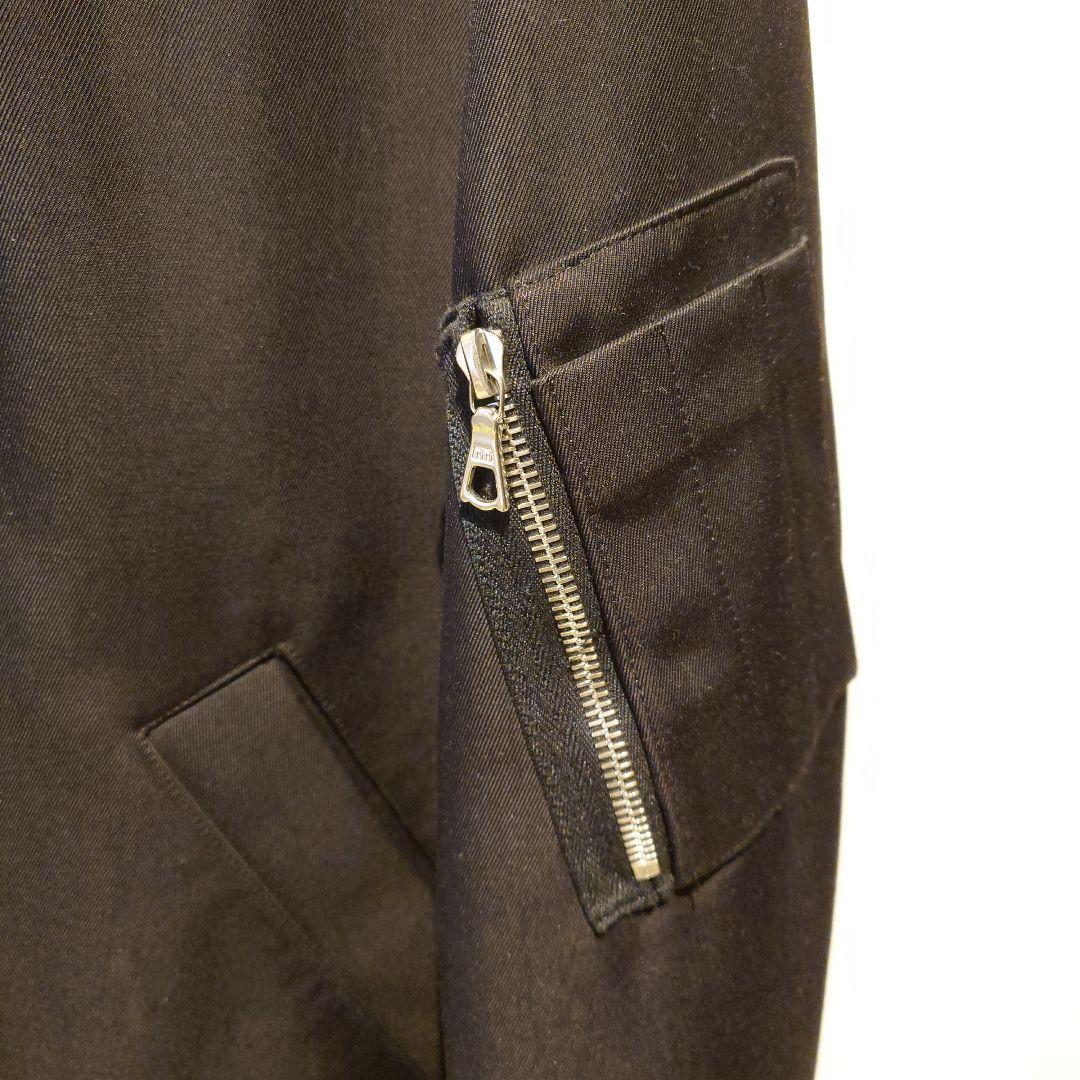 A.P.C. ブラック MA-1 フライトジャケット S