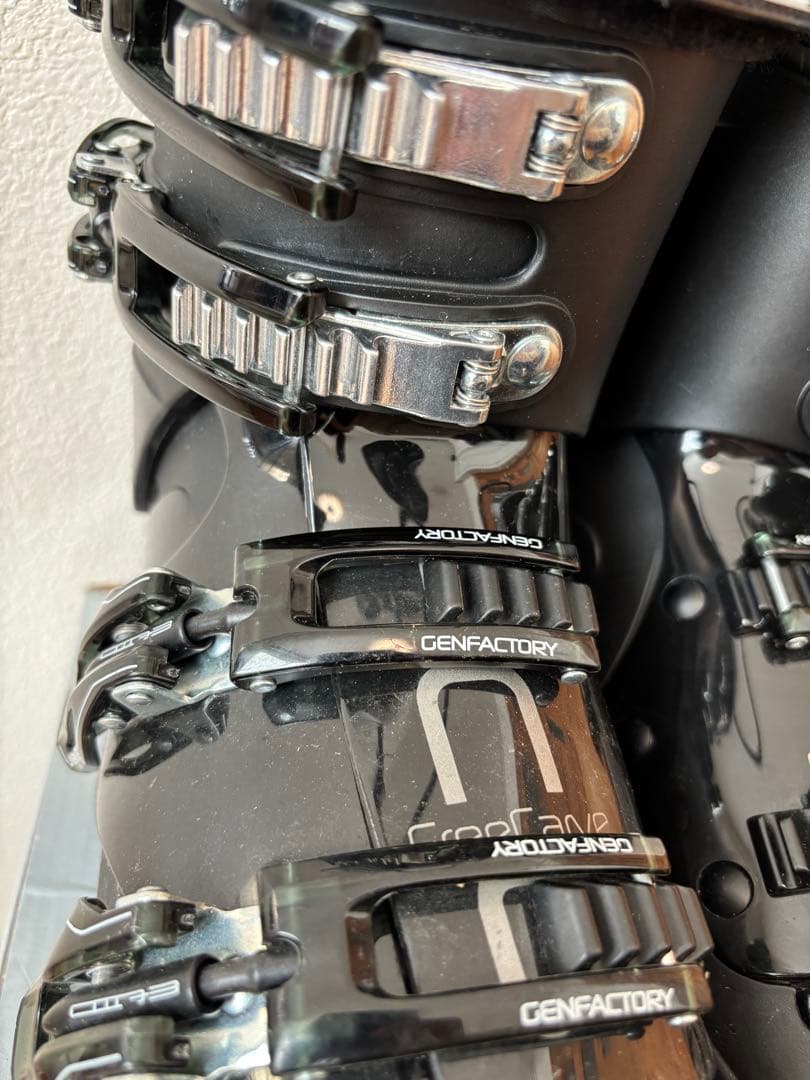 としたろう GENFACTORY スキー用ブーツ ブラック