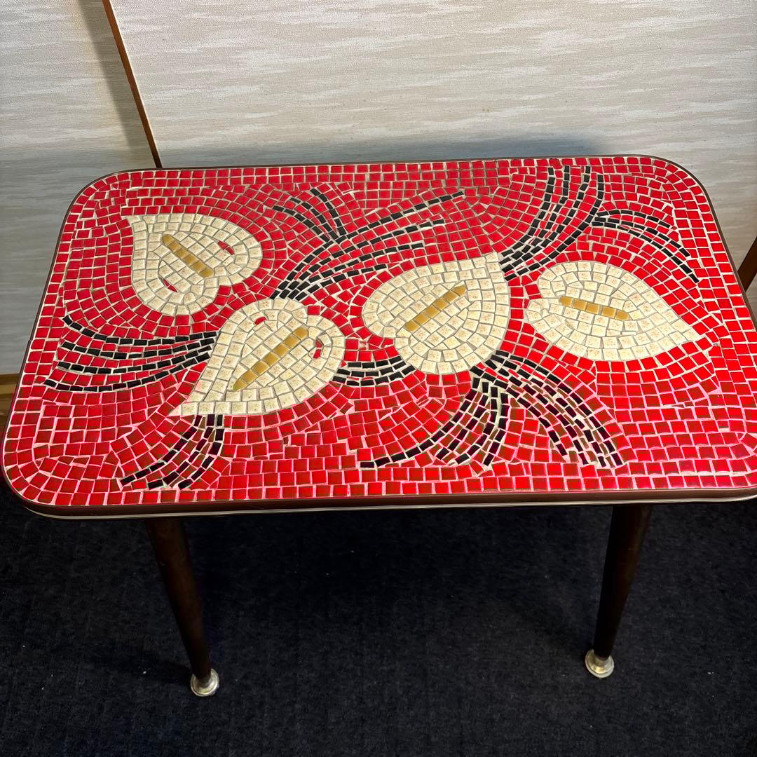 ヴィンテージ タイルトップ　テーブル　最終価格