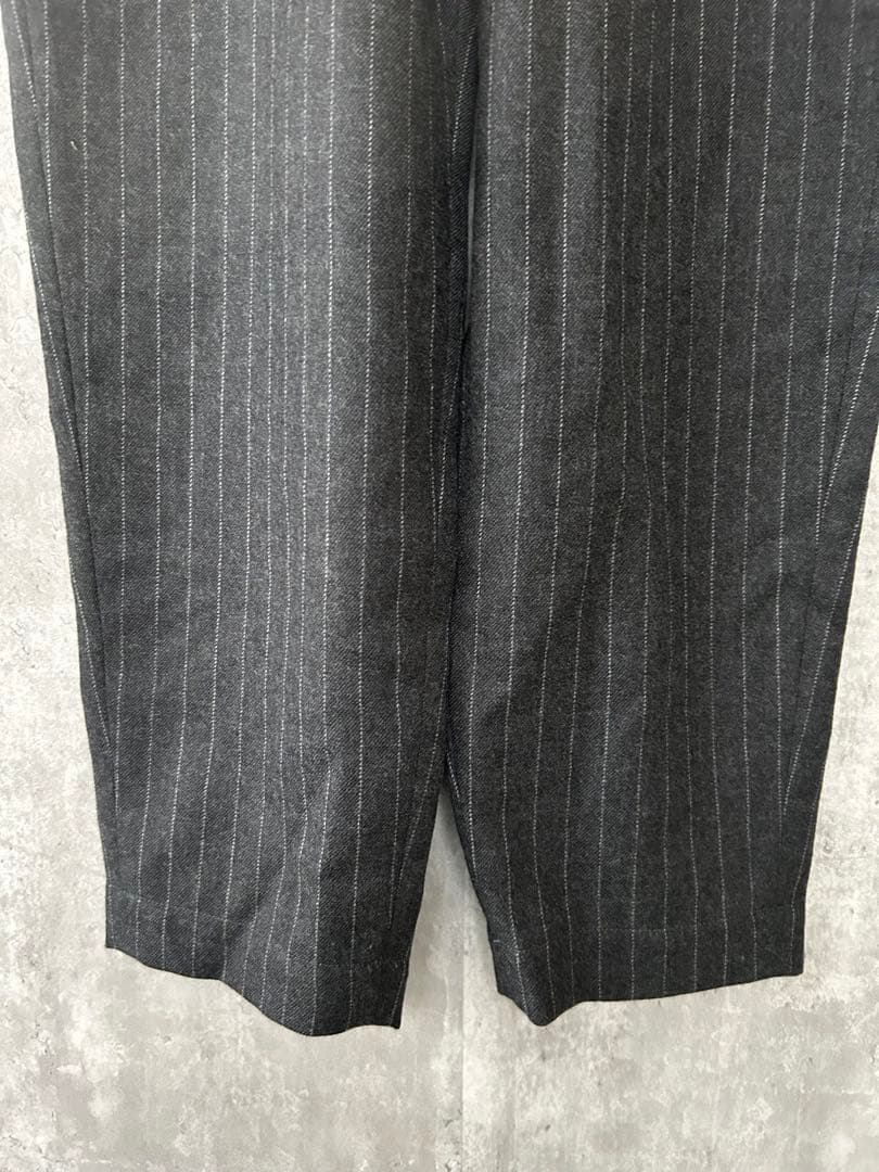 完売品 nicholson&nicholson ウールストライプオールインワン