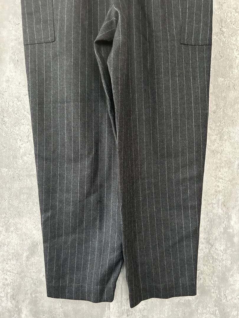 完売品 nicholson&nicholson ウールストライプオールインワン