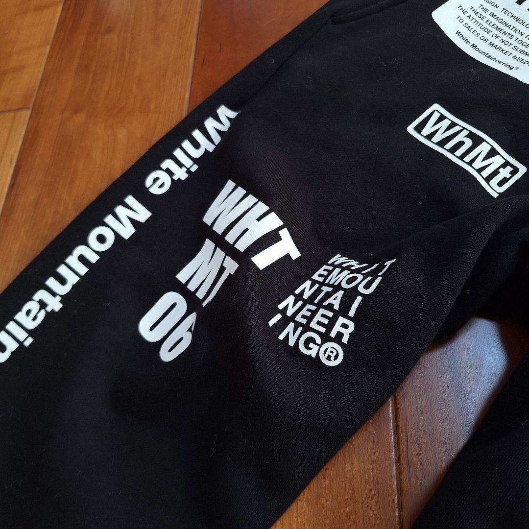 ホワイトマウンテニアリング 21AW ロゴ スウェットパンツ