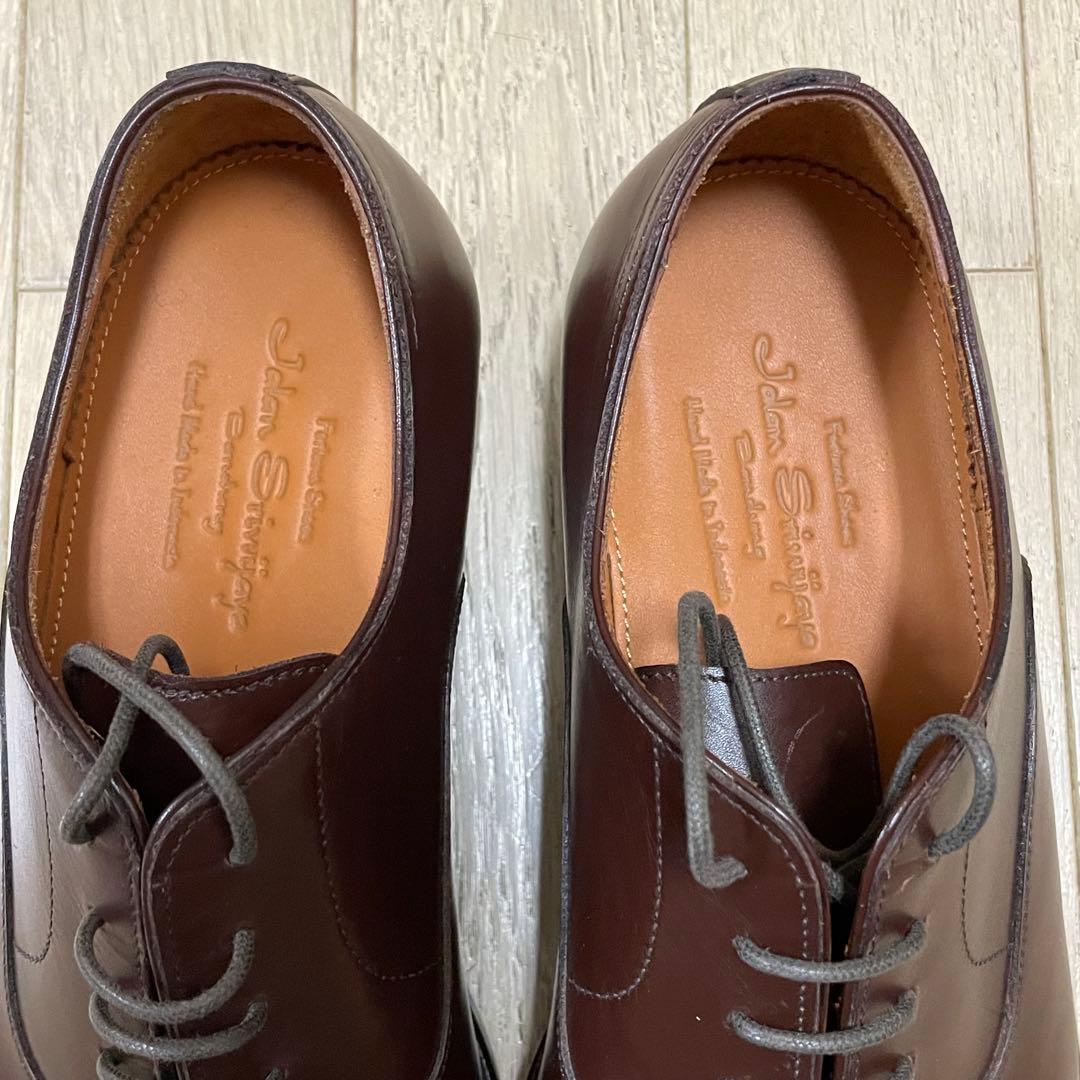 新品未使用　ジャランスリウァヤ バンドン　ストレートチップ　7 1/2 26cm