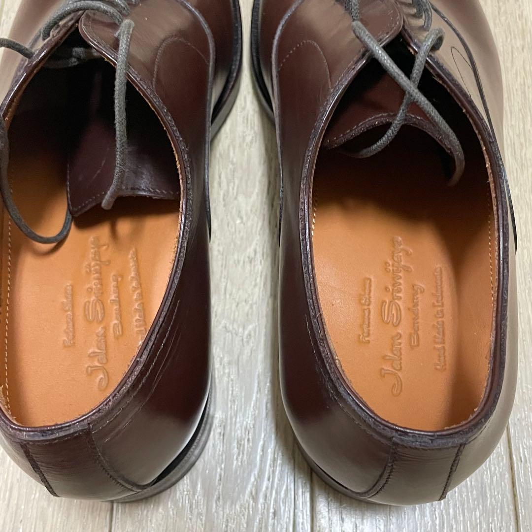 新品未使用　ジャランスリウァヤ バンドン　ストレートチップ　7 1/2 26cm