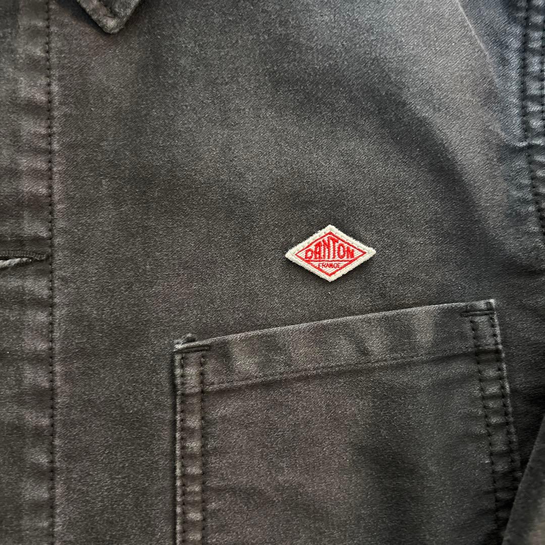 【極美品】DANTON ダントン カバーオール　ブラック　38
