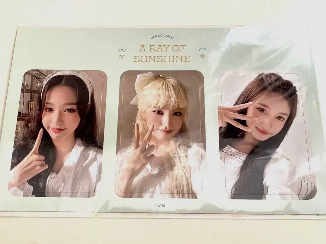 IVE シーグリ 2022 スタシ特典 トレカ 3枚 ウォニョン リズ レイ