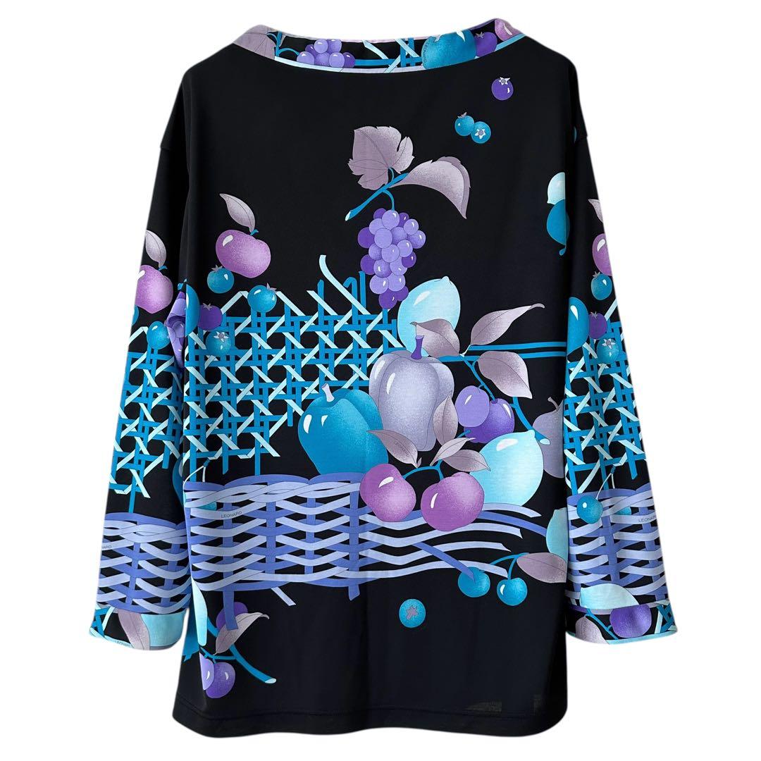 LEONARD SPORT フルーツ柄 チュニック 大きいサイズ 42