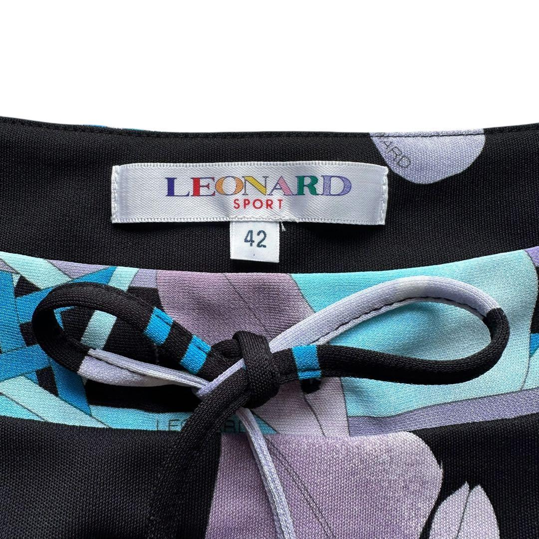 LEONARD SPORT フルーツ柄 チュニック 大きいサイズ 42