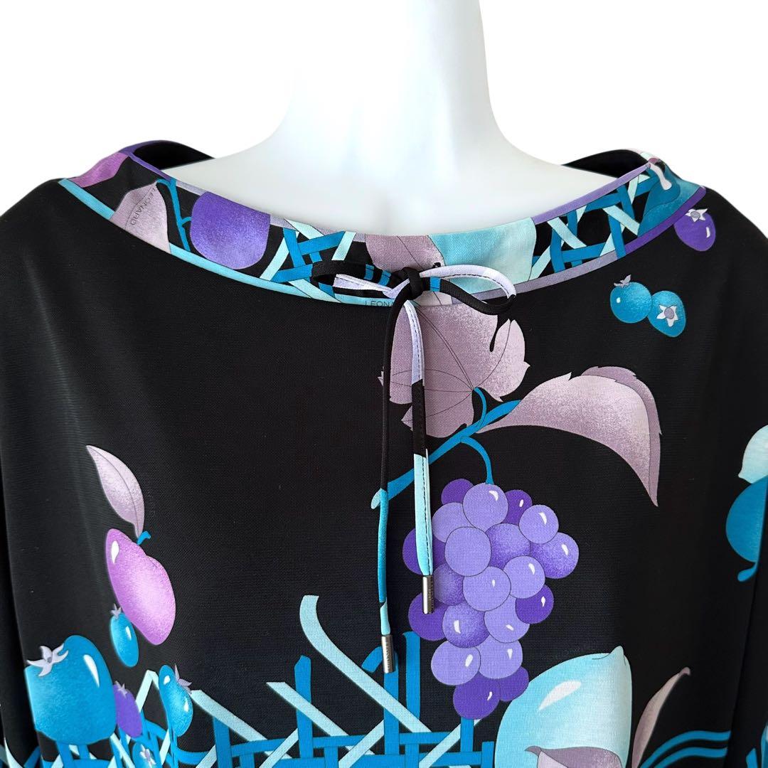 LEONARD SPORT フルーツ柄 チュニック 大きいサイズ 42