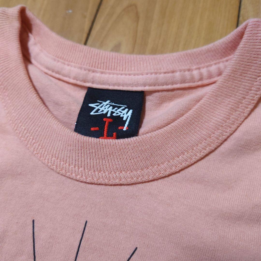 stussy 東京 BALLERS ロングTシャツ Lサイズ ピンク