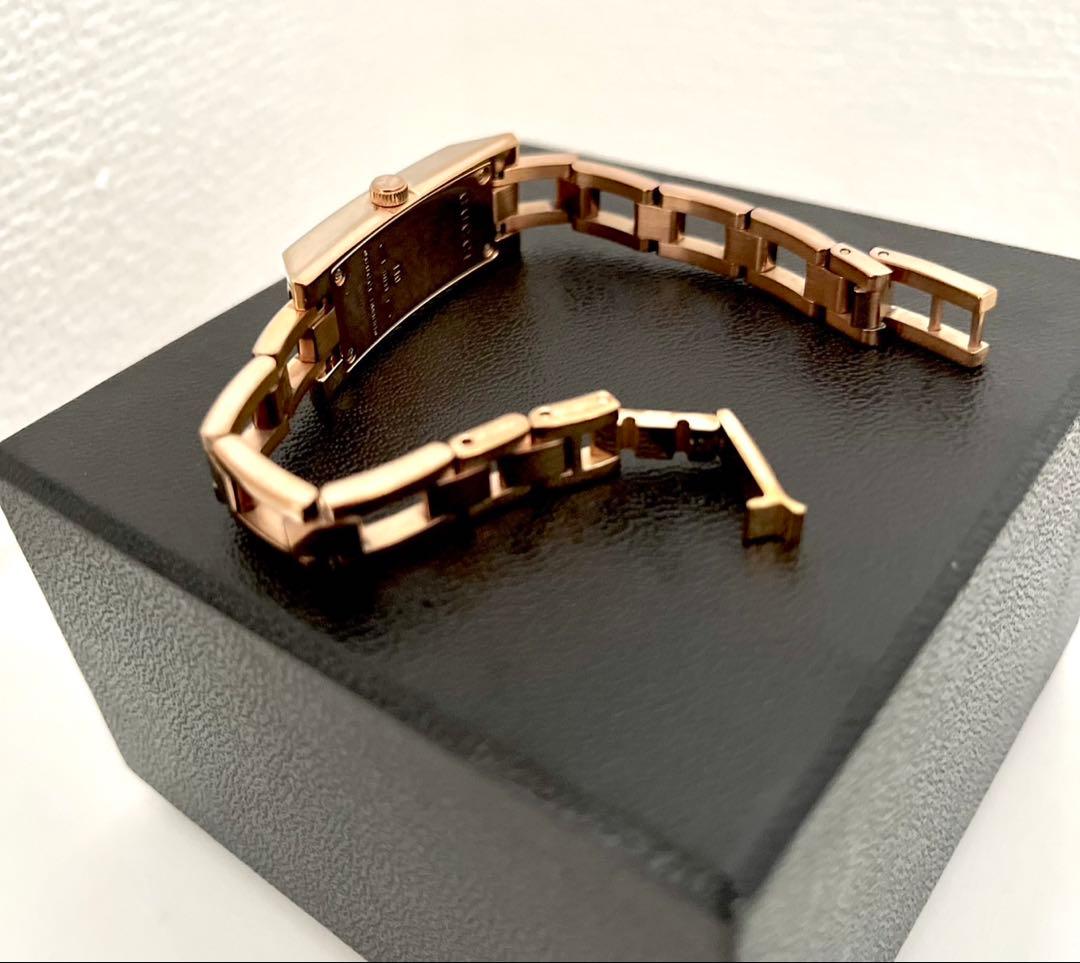 GUCCI レディース 腕時計 110シリーズ ゴールド シェル 電池交換済