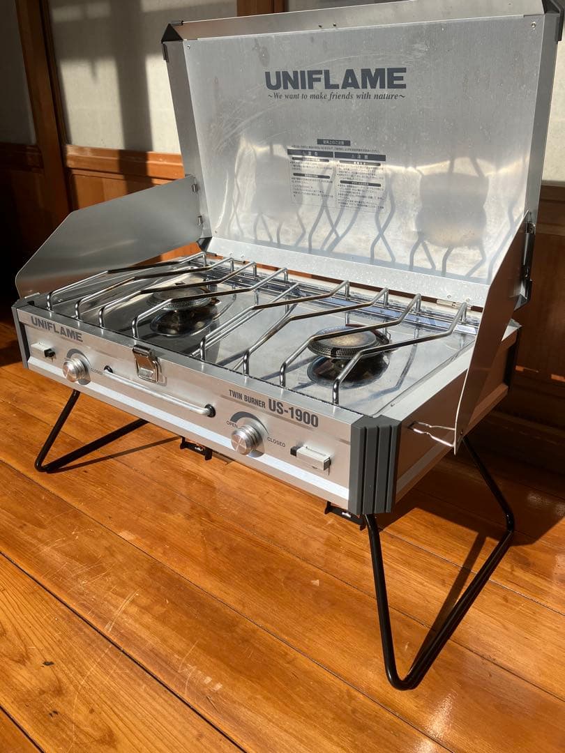 ユニフレーム（UNIFLAME）ツインバーナーコンロ US-1900