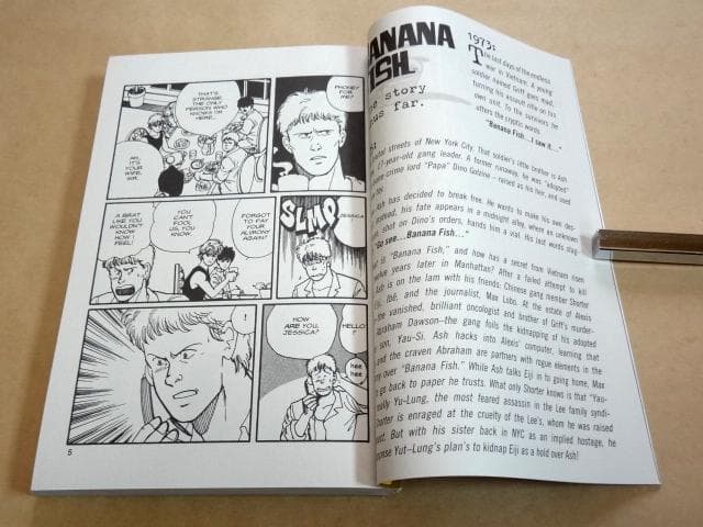 吉田秋生 BANANA FISH バナナフィッシュ 英語版コミック 17冊セット