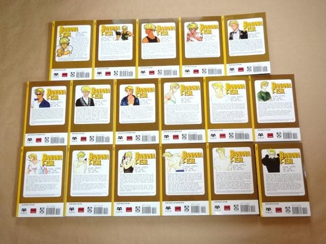 吉田秋生 BANANA FISH バナナフィッシュ 英語版コミック 17冊セット