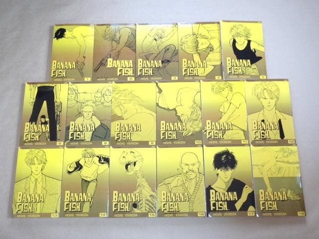吉田秋生 BANANA FISH バナナフィッシュ 英語版コミック 17冊セット