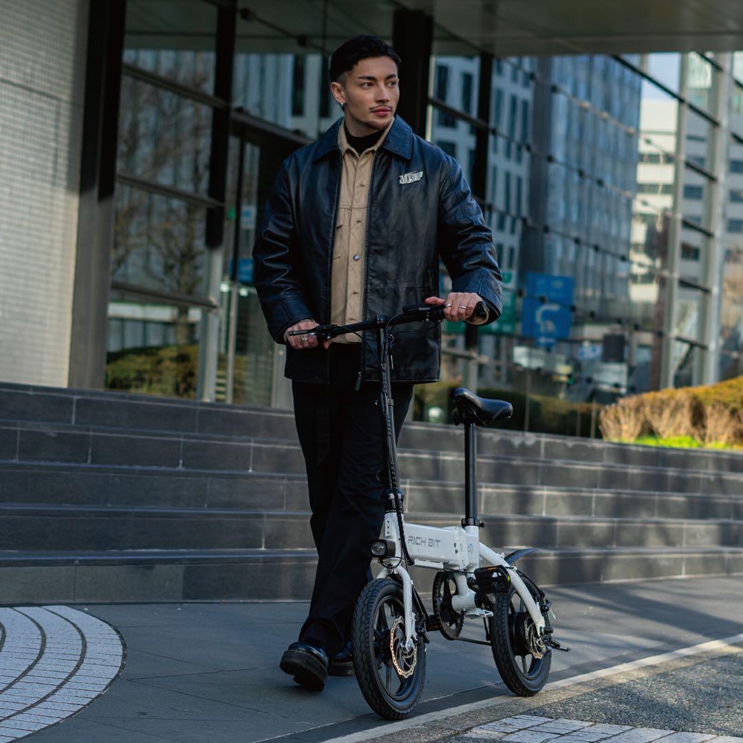 新品 電動アシスト自転車 RICHBIT CITY ASSIST ホワイト