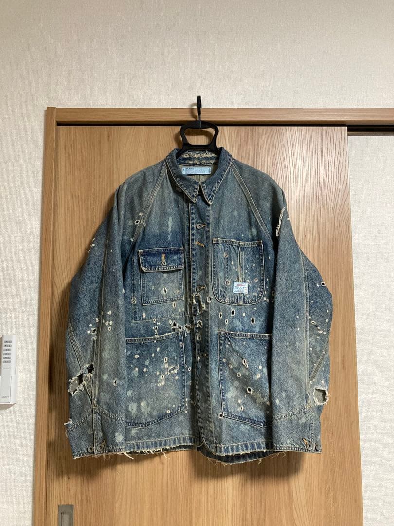ジャケット・アウター DAIRIKU 24SS Damage Denim Cover All