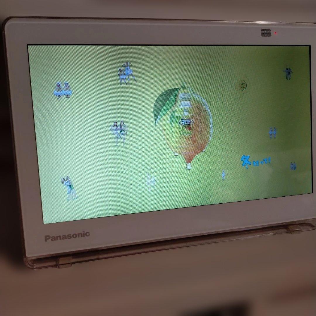 今日値引！Panasonic ポータブルテレビ UN-10CE9　説明書付き