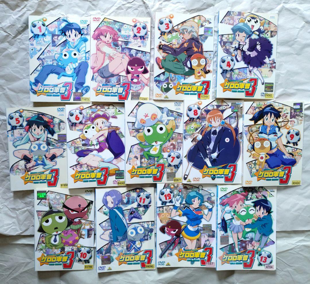 ケロロ軍曹 シーズン3~6 DVD全巻セット
