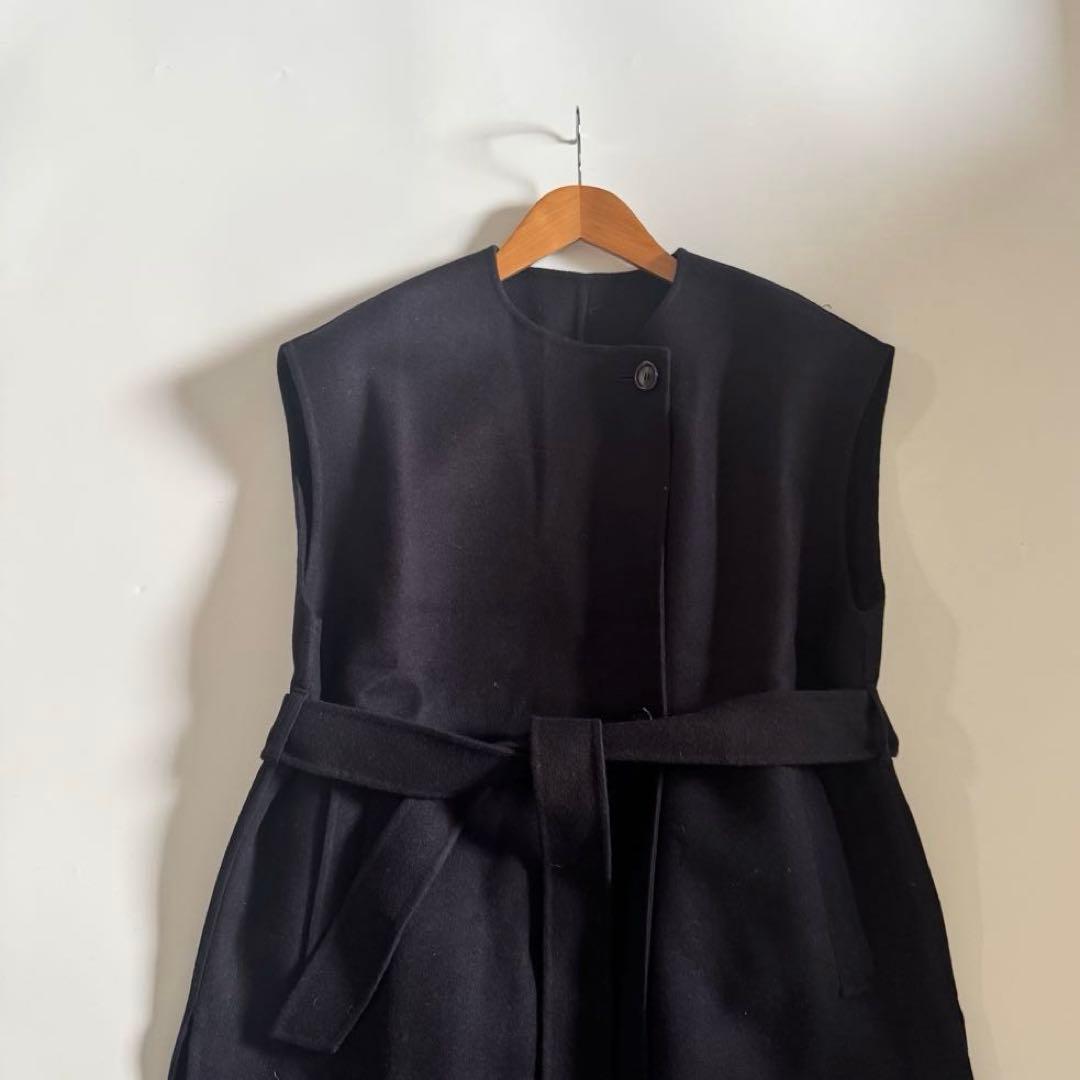 新品　23区 24AW S 小さいサイズ ウールリバー ジレ　ベスト