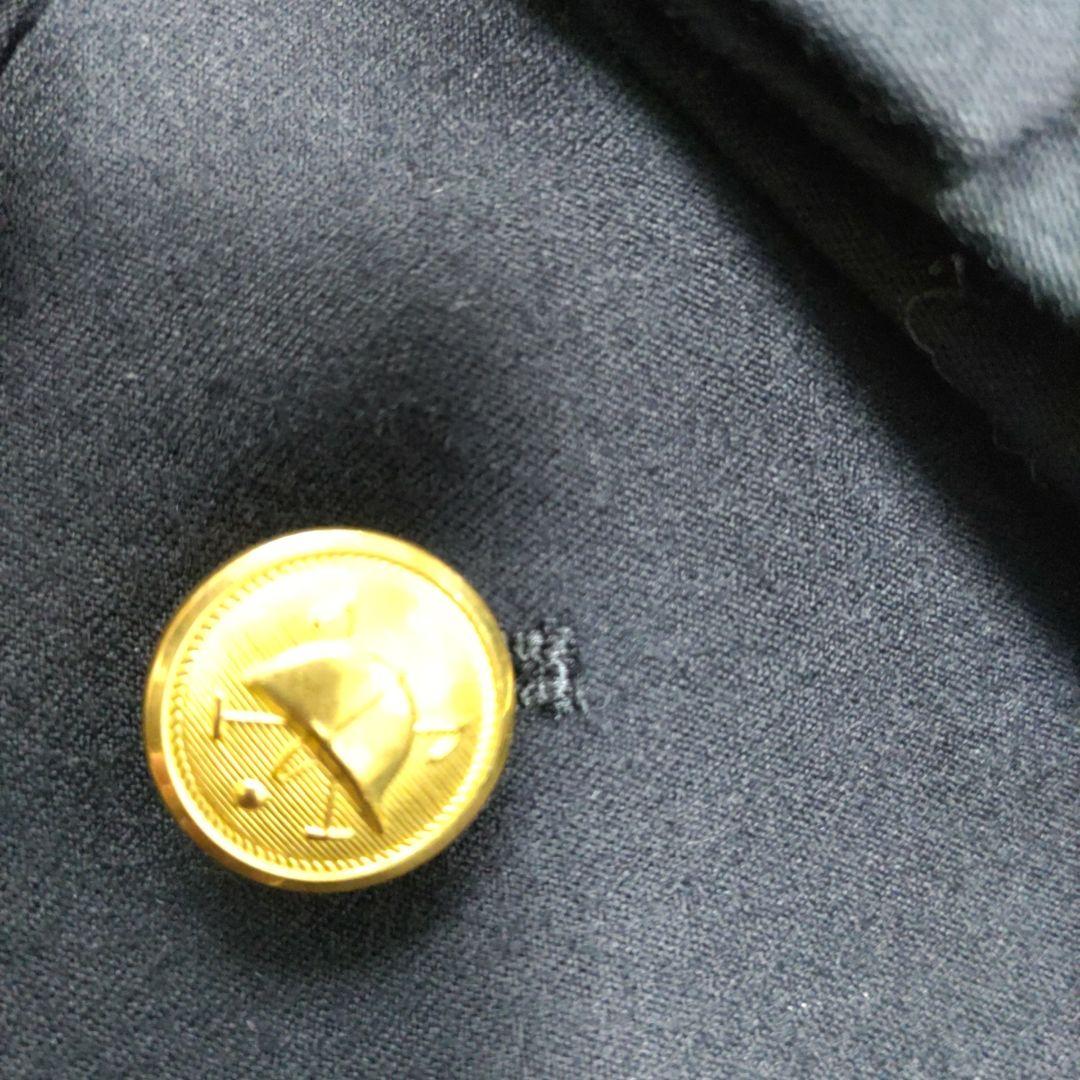 ポロバイラルフローレン 120 男の子 セットアップ 紺ブレ 金ボタン チェック