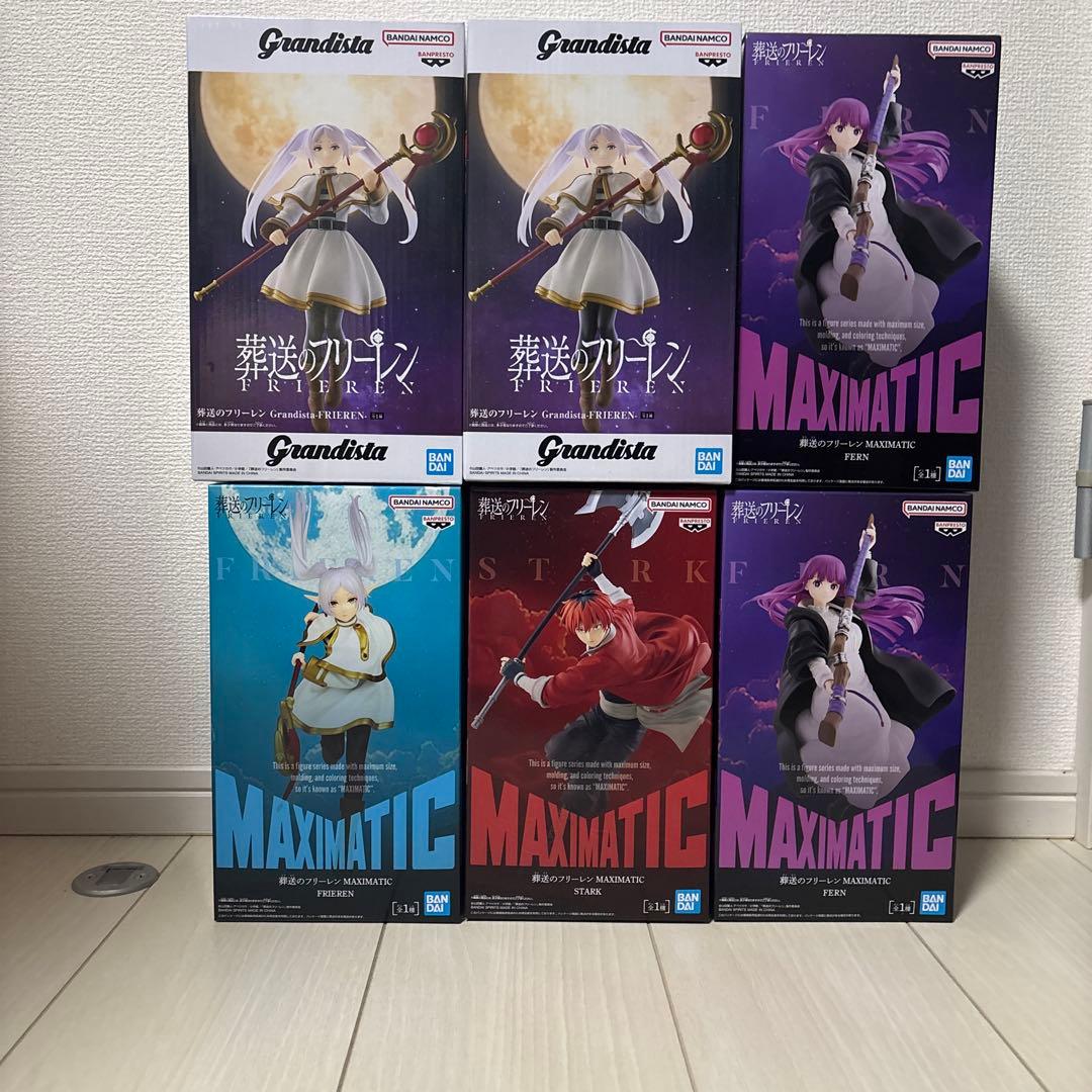 葬送のフリーレン Grandista MAXIMATICフィギュア6体セット