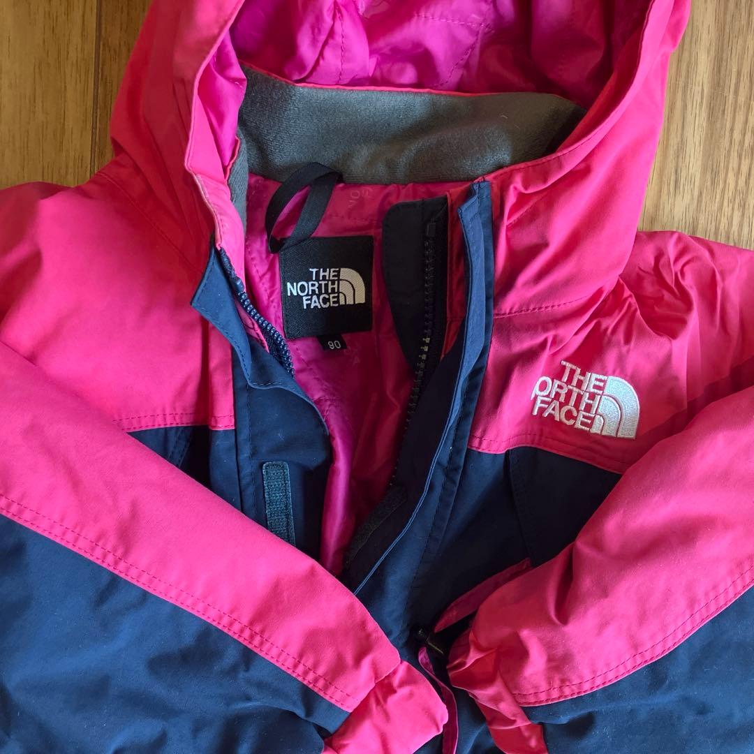 THE NORTH FACE 子ども用スキーウェア 長さ調整可能