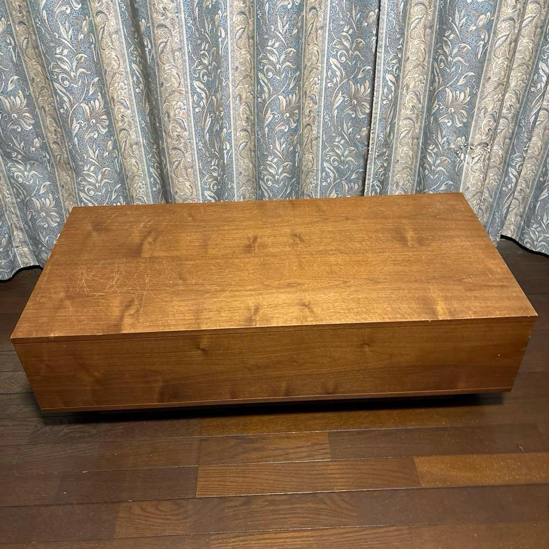 【良品】広松木工 VERA CREPA センターテーブル ウォールナット 収納