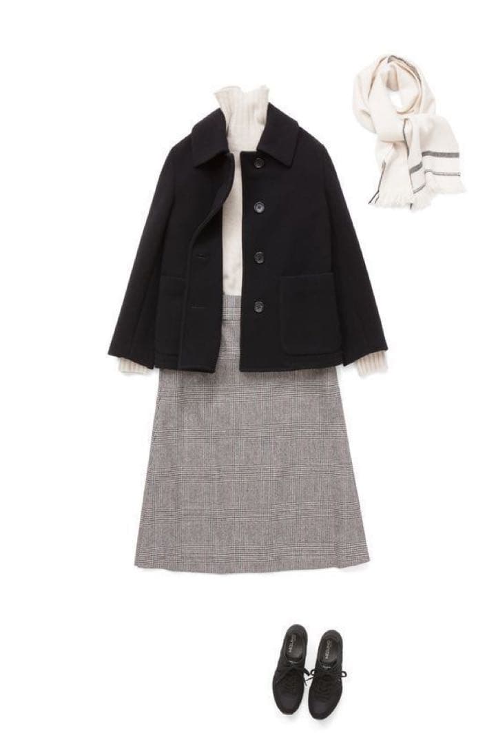 イギリス製 マーガレットハウエル 手織りセルヴィッチウールスカーフ41,040円