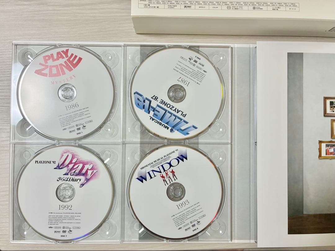 少年隊 PLAYZONE DVD BOX 1986-2008 35周年記念