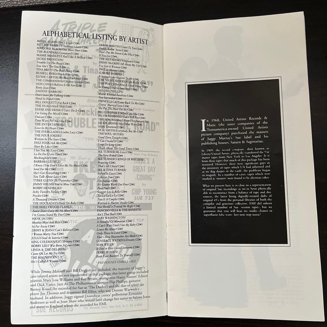 【THE SUE RECORDS STORY NEW YORK CITY】4CD