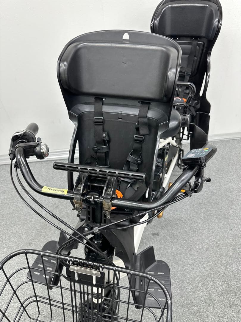 人気な車種3人乗り対応　パナソニックギュットアニーズ　電動自転車　子供シート付き