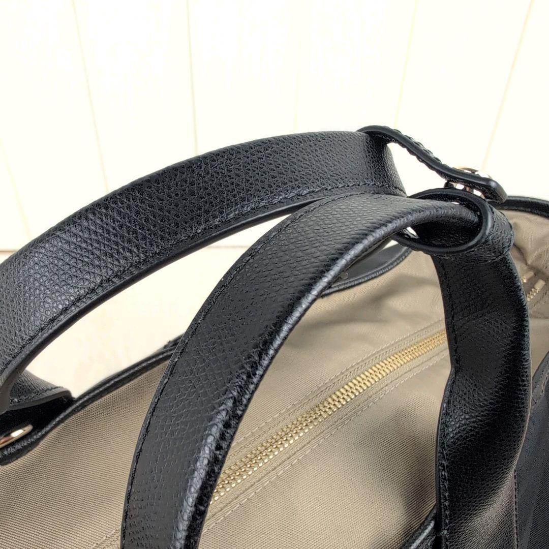 極美品✨️FURLA PIUMA L TOTE BAG A4収納 2way