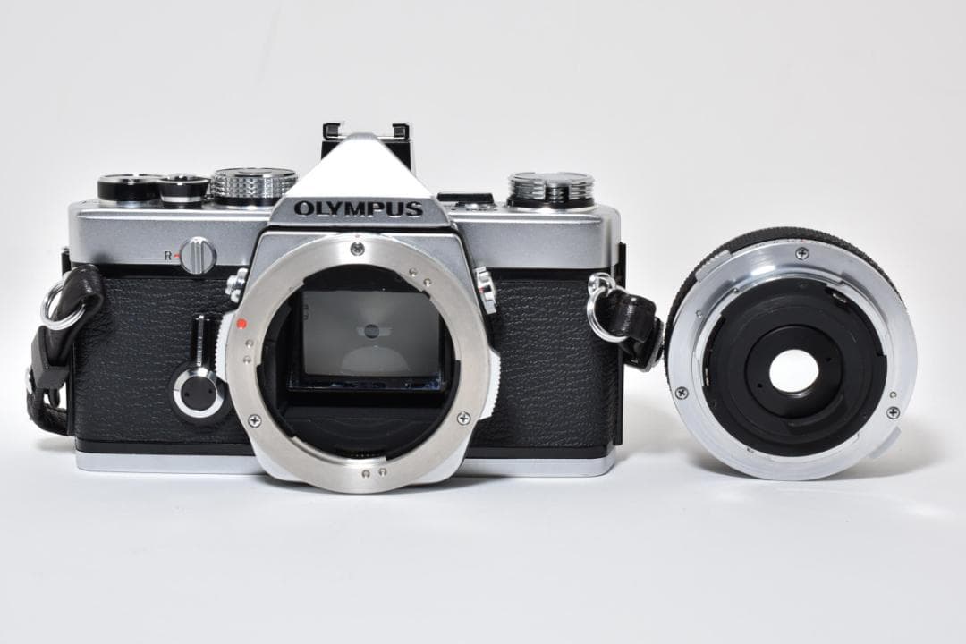 Olympus OM-1 フィルムカメラ 28mm F3.5 広角レンズ